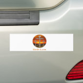 Liebe von Gütern Autoaufkleber (Auf Auto)