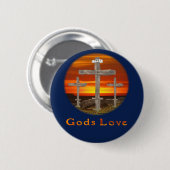 Liebe von Gütern Button (Vorne & Hinten)