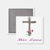 Liebe von Gütern Magnet (Vorderseite/Rückseite)