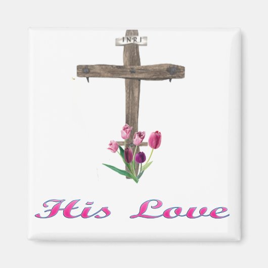 Liebe von Gütern Magnet (Vorne)