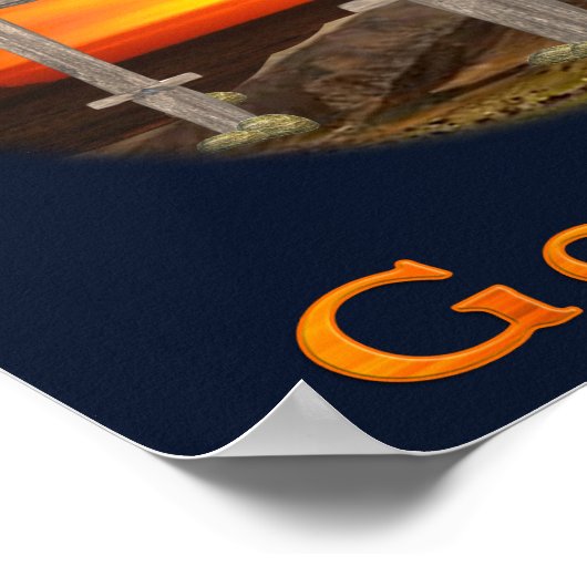 Liebe von Gütern Poster (Ecke)