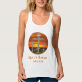 Liebe von Gütern Tank Top (Vorderseite)