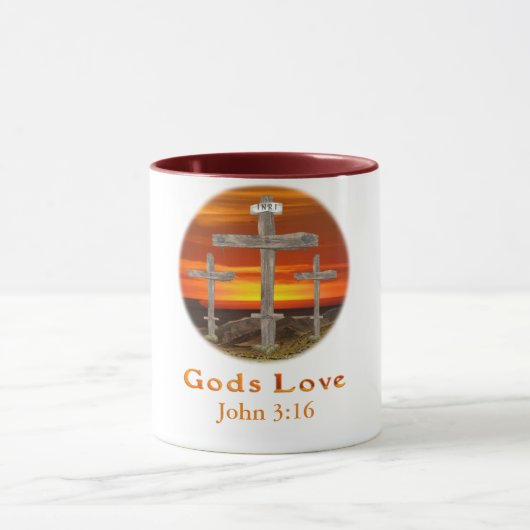 Liebe von Gütern Tasse (Zentrum)