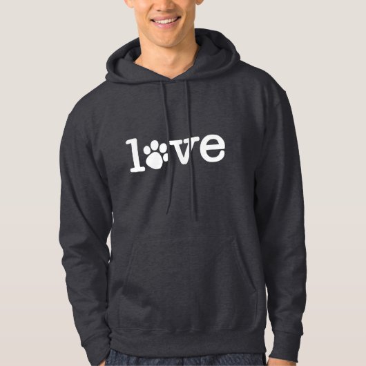 Liebe von Haustieren Hoodie (Vorderseite)