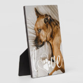 Liebe von Haustieren | Pay Print Heft Script Quote Fotoplatte (Seite)