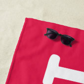 Liebe von Haustieren Strandtuch (Beispiel)