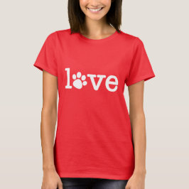 Liebe von Haustieren T-Shirt