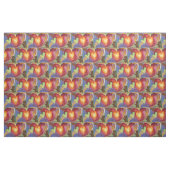 Liebe von Herzen und Händen Kunststoffe Stoff (Fat Quarter (45,7 x 55,9 cm))