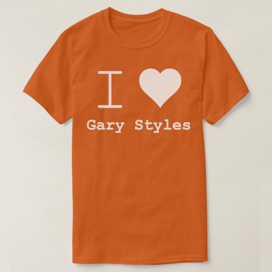 Liebe von Herzgary Styles T-Shirt (Design vorne)