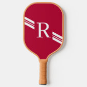 Liebe von innerhalb von Monogramm Pickleball Schläger (Rückseite)