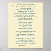 Liebe von Jesus Poster (Vorne)