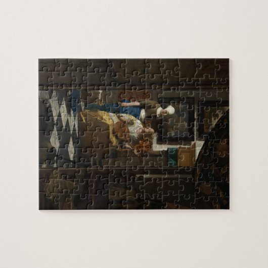 Liebe von Johannes Vermeer Puzzle (Horizontal)
