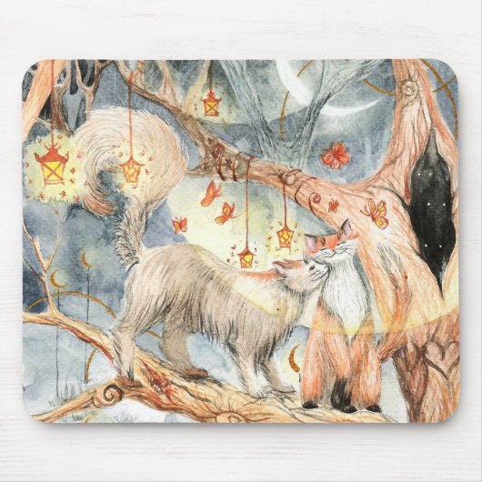 Liebe von Katzen Mousepad (Vorne)