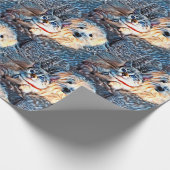 Liebe von Katzen und Hunden Geschenkpapier (Ecke)