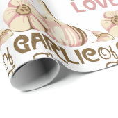 Liebe von Knoblauch Geschenkpapier (Rolleneckpunkt)