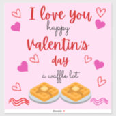 Liebe von Lebensmitteln Aufkleber (Blatt)