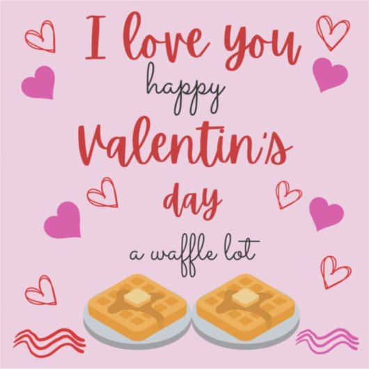 Liebe von Lebensmitteln Aufkleber (Vorderseite)