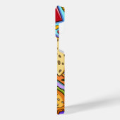 Liebe von Lebensmitteln iPhone Hülle (Linke Seite)