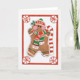 Liebe von Lebkuchen - Kinder Kunst für CHOC Dankeskarte