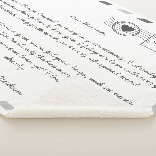 Liebe von Luftpost für die Mama Sherpadecke (3/4)