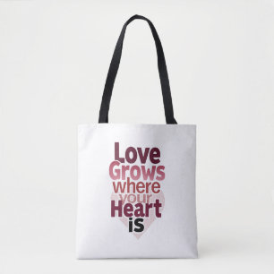 Liebe von Minimalistisch und Inspiration wächst do Tasche