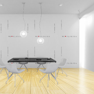 Liebe von Minimalistischen Staat: Wir ♡ Florida Pe Tapete