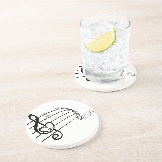 Liebe von Musik Untersetzer (Seite)