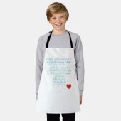 Liebe von Müttern Schürze (Getragen)