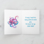 Liebe VON OCTOPUS-WAFFEN/MISSBRAUCH, DIE SIE KARTE (Innenseite)