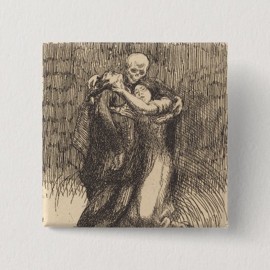 Liebe (von Paul-Albert Besnard) Button (Vorderseite)