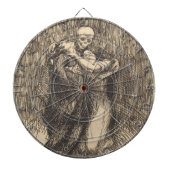 Liebe (von Paul-Albert Besnard) Dartscheibe (vorne)