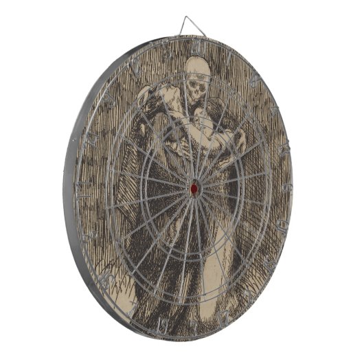 Liebe (von Paul-Albert Besnard) Dartscheibe (Vorderseite Links)