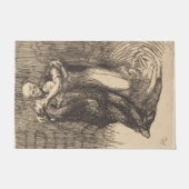 Liebe (von Paul-Albert Besnard) Fußmatte (Vorderseite)