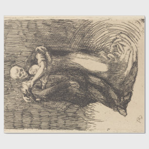 Liebe (von Paul-Albert Besnard) Geschenkpapier
