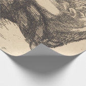 Liebe (von Paul-Albert Besnard) Geschenkpapier (Ecke)