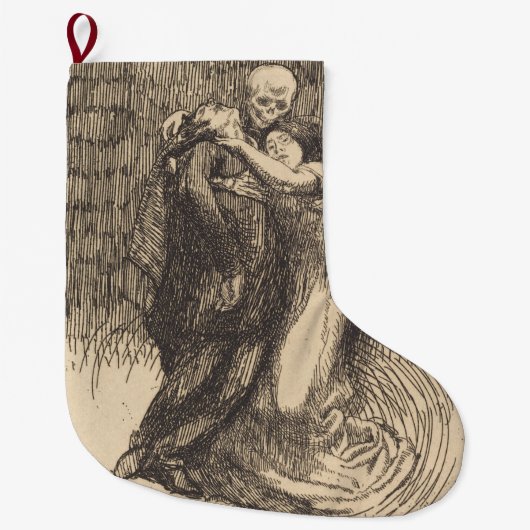 Liebe (von Paul-Albert Besnard) Großer Weihnachtsstrumpf (Vorderseite)