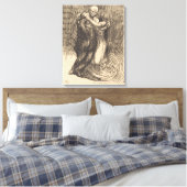 Liebe (von Paul-Albert Besnard) Leinwanddruck (Insitu (Schlafzimmer))