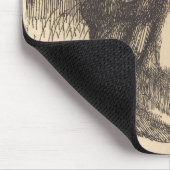 Liebe (von Paul-Albert Besnard) Mousepad (Ecke)