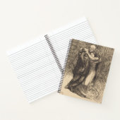 Liebe (von Paul-Albert Besnard) Notizblock (Innenseite)