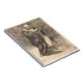 Liebe (von Paul-Albert Besnard) Notizblock (Rechte Seite)