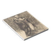 Liebe (von Paul-Albert Besnard) Notizblock (angewinkelt)