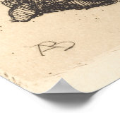 Liebe (von Paul-Albert Besnard) Poster (Ecke)