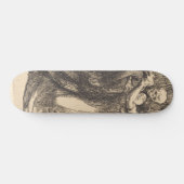 Liebe (von Paul-Albert Besnard) Skateboard (Horizontal)