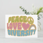 LIEBE von PEACE DIVERSITY Ankündigung (Stehend Vorderseite)