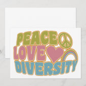 LIEBE von PEACE DIVERSITY Ankündigung (Vorne/Hinten)