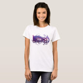 Liebe von Rebflächen T-Shirt (Vorne ganz)