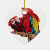 Liebe von Red Macaw Art: Benennung Keramik Ornament (Hinten)