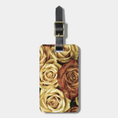 Liebe von Rose Gepäckanhänger (Vorderseite vertikal)