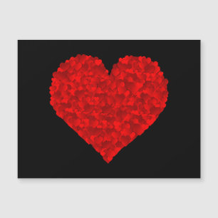 Liebe von Rotem Herzen Valentines für Freundin Fra Magnetkarte