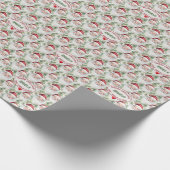 Liebe von Santa Claus Kid's Geschenkpapier (Ecke)